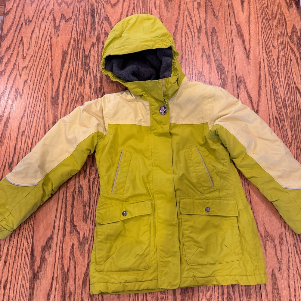 Boys land’s end winter jacket size small (7-8)